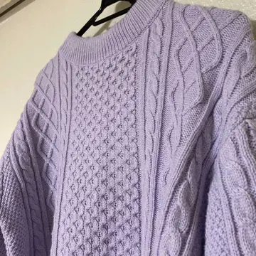 컨디션 최상 앙피로 케이블 스웨터
