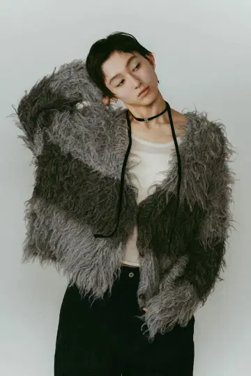 새상품 Knuth Marf 샤기 가디건