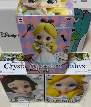 Disney Qposket & Crystalux 피규어 세트