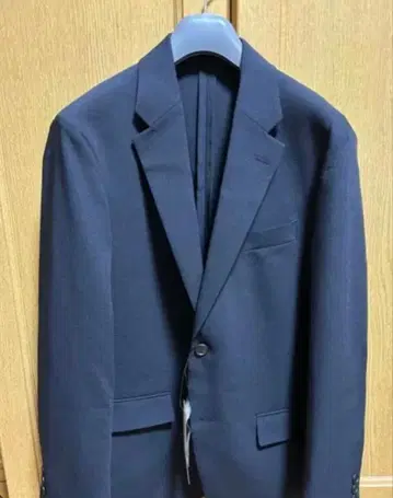 UNIQLO 칸도우 자켓 네이비 M 울 라이크