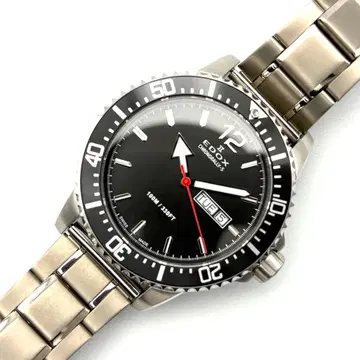 [ 새상품급 작동품 ] EDOX 크로노 랠리 S 티타늄 데이데이트 남성용