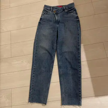 [ 새상품급 ] REDCARD Dixie 디키시 컷오프 데님 팬츠