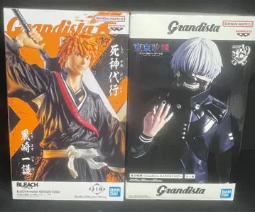 BLEACH 쿠로사키 이치고 & 도쿄 구울 카네키 켄 피규어