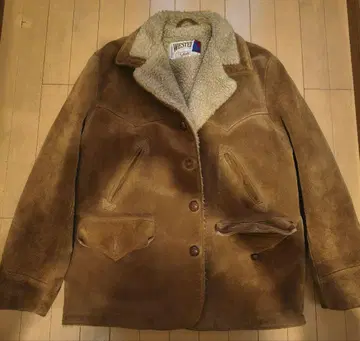 80년대 샷 빈티지 보아 런치 코트 사이즈 42