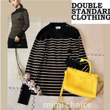 [ DOUBLE STANDARD ] DSC.CARINA2/50 보더 니트