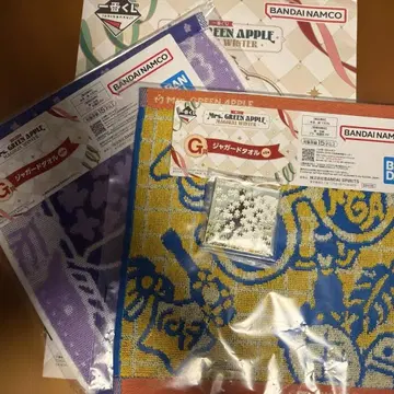 Mrs. GREEN APPLE 자카드 타월 마법 같은 겨울 3종 천국