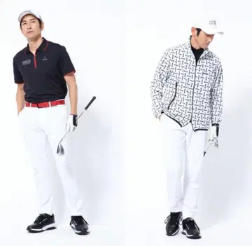 새상품 핑 PING 이중직 테이퍼드 팬츠 M 사이즈