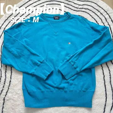 [ 인기 색상 ] Champion 챔피온 맨투맨 터콰이즈 여성용 M