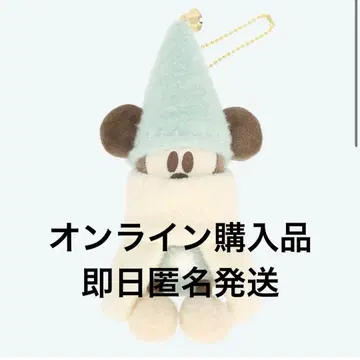 디즈니 크리스마스 인형 배지 스카이블루