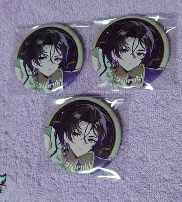 EL6 Element Sicks 캔뱃지 하루키 후란마 3개