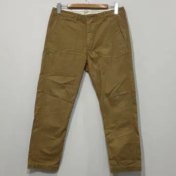 오어슬로우 US ARMY 메탈 버튼 치노 트라우저 팬츠 L 3