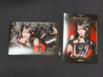 베로티카 아마미 로아 데지리아 트레이딩 카드 브로마이드 2종