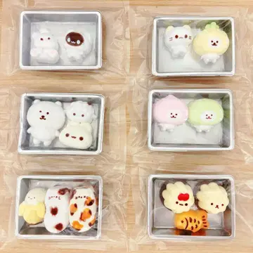 고양이 곰 토끼 스위츠 미니 해외 스퀴즈 쪼물쪼물 세트