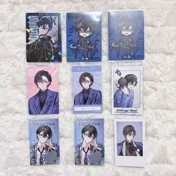 니지산지 VOLTACTION 시키나기 아키라 폴라로이드 사진 카드 특전