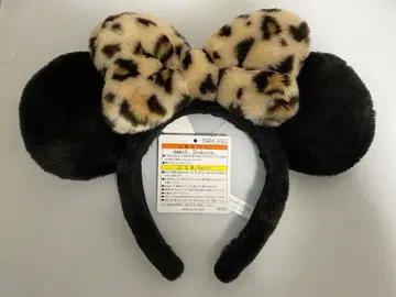 미니 레오파드 무늬 머리띠 디즈니 새상품 레오파드