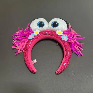 캐릭터풍 머리띠 핑크