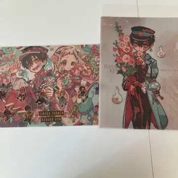 지박소년 하나코 군 클리어 파일 3매