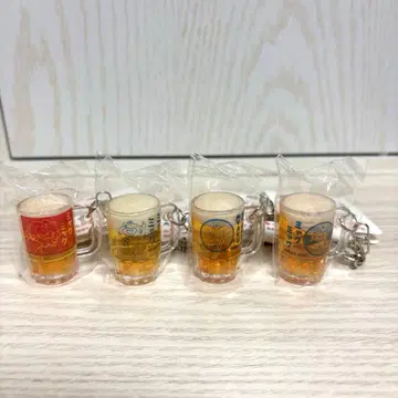 [새상품] 간사이 만박 미야쿠미야쿠 맥주 머그잔 키링 4종
