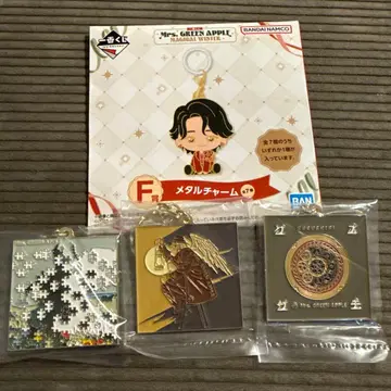 제일복권 Mrs.GREEN APPLE F상 메탈 참 3종 세트