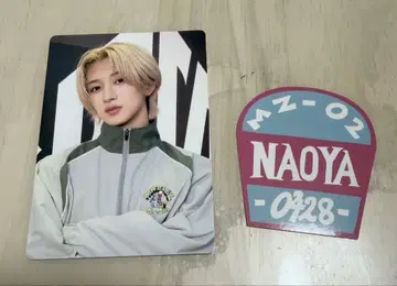 MAZZEL NAOYA 마제베야 포토 카드