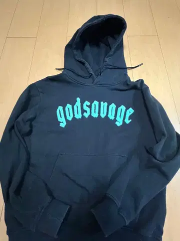 godsavage 후드티 M 사이즈 블랙