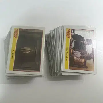 기묘한 이야기 strangerthings 카드 박스 트레이딩 카드