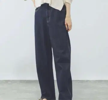 글로벌 워크 데님 배기 팬츠