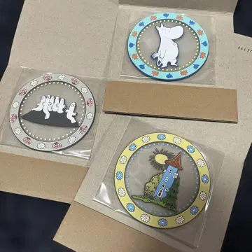 클리어 러버 코스터 무민 니니로 무민 저택 3개 세트