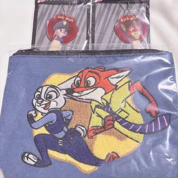 주토피아 해피 복권 3종 세트 주디 닉