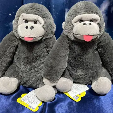 우호우호 고릴라 고리 군 봉제 인형 2체 세트