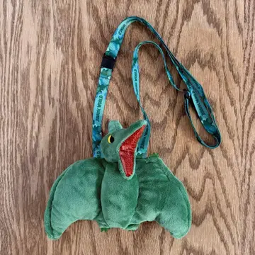 USJ 유니버셜 쥬라기 월드 공룡 패스 케이스 미니백