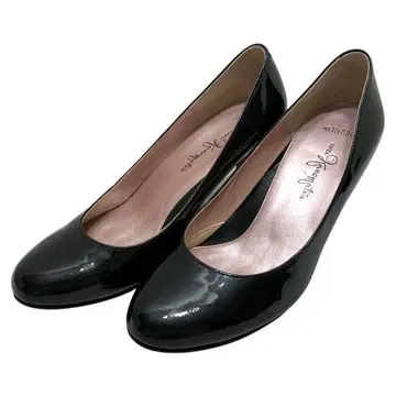 [ 새상품급 ] 긴자 카네마츠 (23) 펌프스 라운드토 에나멜 레어