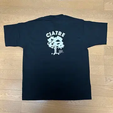 ciatre ciater 극장 T셔츠 반팔 백 프린트