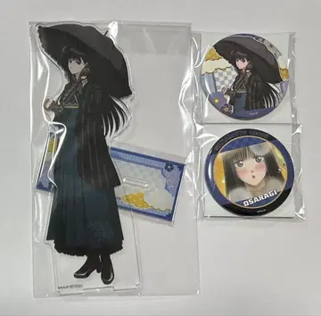 사카모토 데이즈 럭키 캔뱃지 복권 대불 빅 아크릴 스탠드 + 캔뱃지