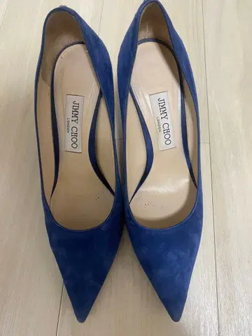 JIMMY CHOO 스웨이드 하이힐 펌프스