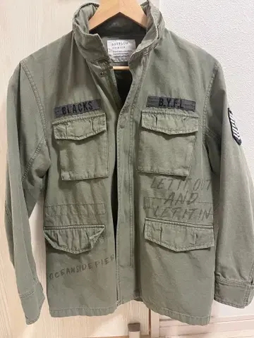 Bayflow 베이플로우 M-65 밀리터리 아메카지 리프