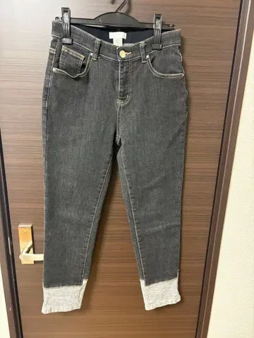 INDIMARK 인디마크 접어 올린 듯한 디자인 보이프렌드 데님 속기모