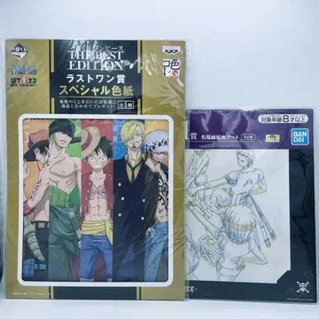 원피스 제일복권 THE BEST EDITION 라스트 원상 원화 아트