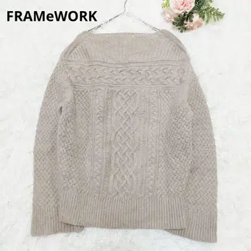 FRAMeWORK 해밀턴 아란 보틀넥 풀오버 케이블