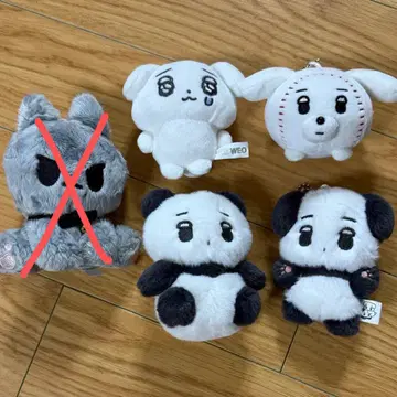 aespa ウィンター カリナ ぬいぐるみ 직직이 찌먕이 소다댕 에스파 윈터 인형 직직이 울직이 공직이 판다 직직이 카리나 인형 앉