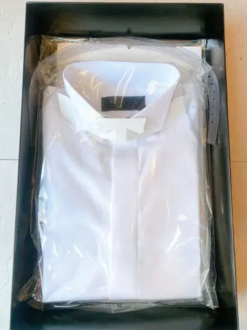 와타베 웨딩 윙카라 셔츠 마츠오 MAZZO 화이트 M