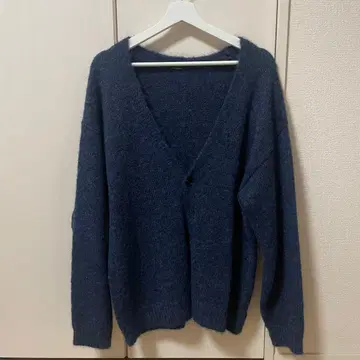 ITEMS URBAN RESEARCH 네이비 V넥 가디건