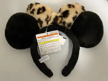 미니 레오파드 무늬 머리띠 디즈니 새상품 레오파드