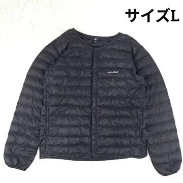 고품질 몽벨 스페리오 다운 라운드넥 자켓 경량 800FP 블랙