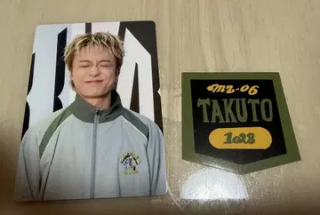 MAZZEL TAKUTO 마제베야 포토 카드