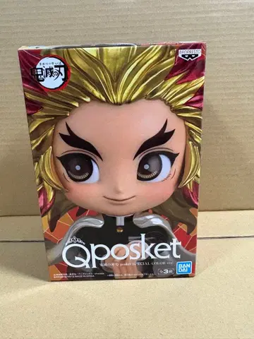 Qposket 렌고쿠 쿄쥬로 특별 색상판 피규어 귀멸의 칼날