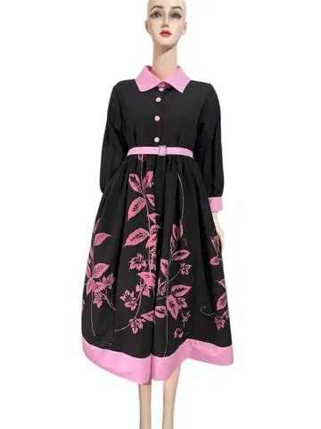 기모노 리메이크 원피스 호몬기 순수 실크 M 사이즈 1월 발송