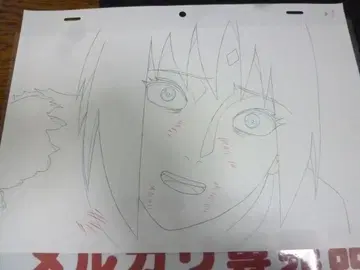 사쿠라 직필 원화/동영상 나루토 NARUTO 애니메이션 셀화