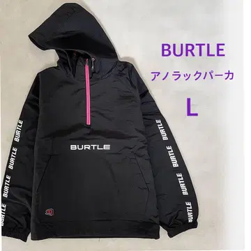 [ L ] 버틀 BURTLE 아노락 후드티 리미티드 블랙