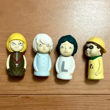 데스노트 피규어 컬렉션 가챠 4개 세트